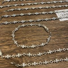 Chrome Hearts Diamond Cross Bracelet