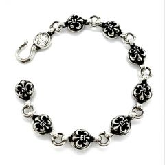 Chrome Hearts Scout Flower Bead Bracelet