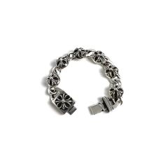 Chrome Hearts Six-Headed Cross Bracelet