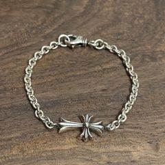 Chrome Hearts Cross Lobster Clasp Me Bracelet