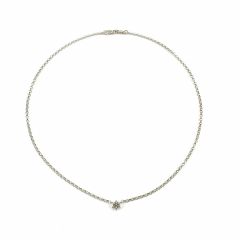 Chrome Hearts Six-Pointed Star Clavicle Necklace