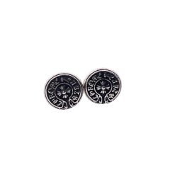 Chrome Hearts Horseshoe Flower Earrings