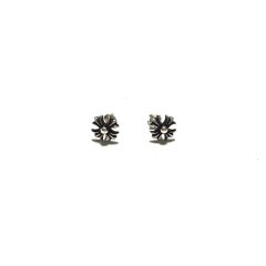 Chrome Hearts Small Cross Earrings