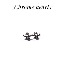 Chrome Hearts Skull Man Earrings