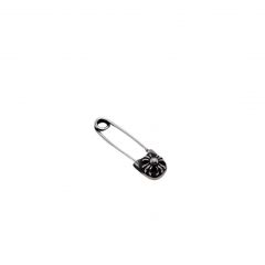 Chrome Hearts Medium Safety Pin Earrings