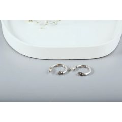 Chrome Hearts Small Halo Earrings