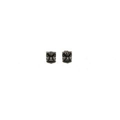 Chrome Hearts Cross Square Shield Earrings