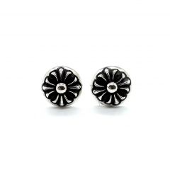 Chrome Hearts Cross Shield Earrings