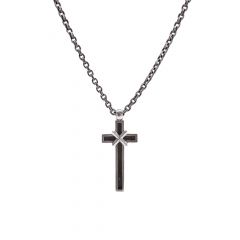 Chrome Hearts Large X-Recessed Cross Pendant