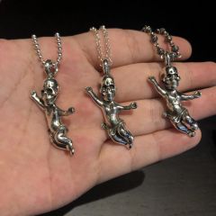 Chrome Hearts Skull Pendant