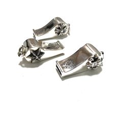 Chrome Hearts Scout Flower Whistle + Six-Pointed Star Whistle + Cross Flower Whistle Pendant