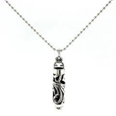 Chrome Hearts Gtc Vine Hollow Column Pendant