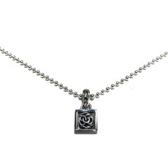 Chrome Hearts Vine Small Square Plaque Pendant