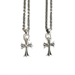 Chrome Hearts Peach Heart Classic Cross Pendant