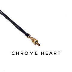 Chrome Hearts 22K Platinum Hoop Small Sword Pendant