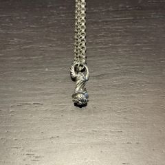 Chrome Hearts Cross Threaded Pestle Pendant