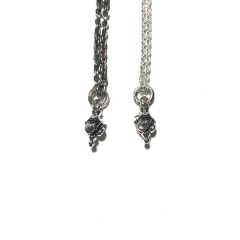 Chrome Hearts Rotating Stone Tongue Pendant