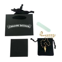 Chrome Hearts Gold-Plated Scout Whistle Pendant