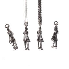 Chrome Hearts Foti Skull Lady Pendant