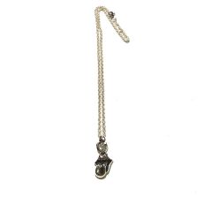 Chrome Hearts Buckle Rolling Stone Tongue Pendant