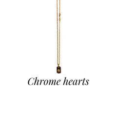 Chrome Hearts 22K Gold-Plated Pentagram Pendant