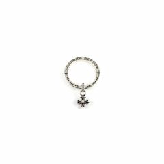 Chrome Hearts Short Cross Pendant Ring