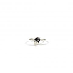 Chrome Hearts Tumbled Stone Thin Ring