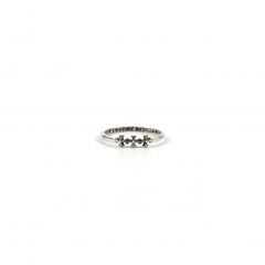 Chrome Hearts Triple Cross Thin Ring
