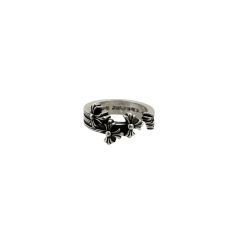 Chrome Hearts Three Cross Open Tombs-3Chcrs Ring