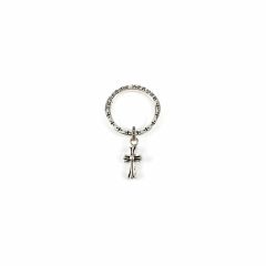 Chrome Hearts Long Cross Pendant Ring