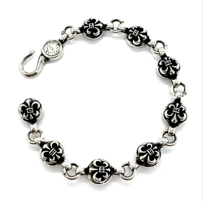 Chrome Hearts Scout Flower Bead Bracelet