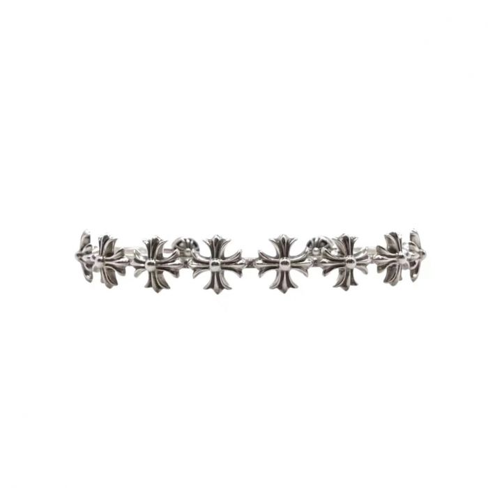 Chrome Hearts Eight-Headed Cross Bracelet