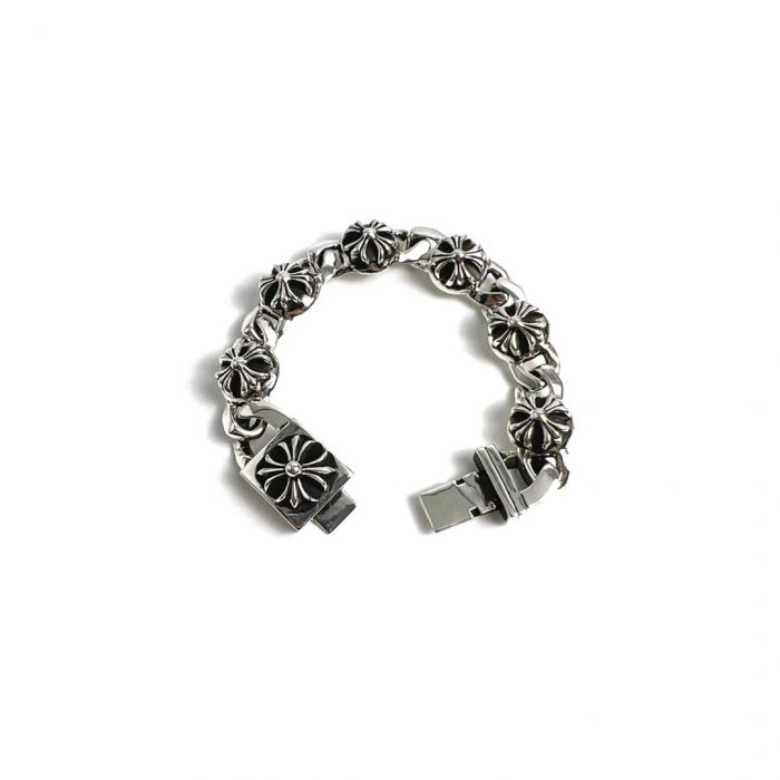 Chrome Hearts Six-Headed Cross Bracelet