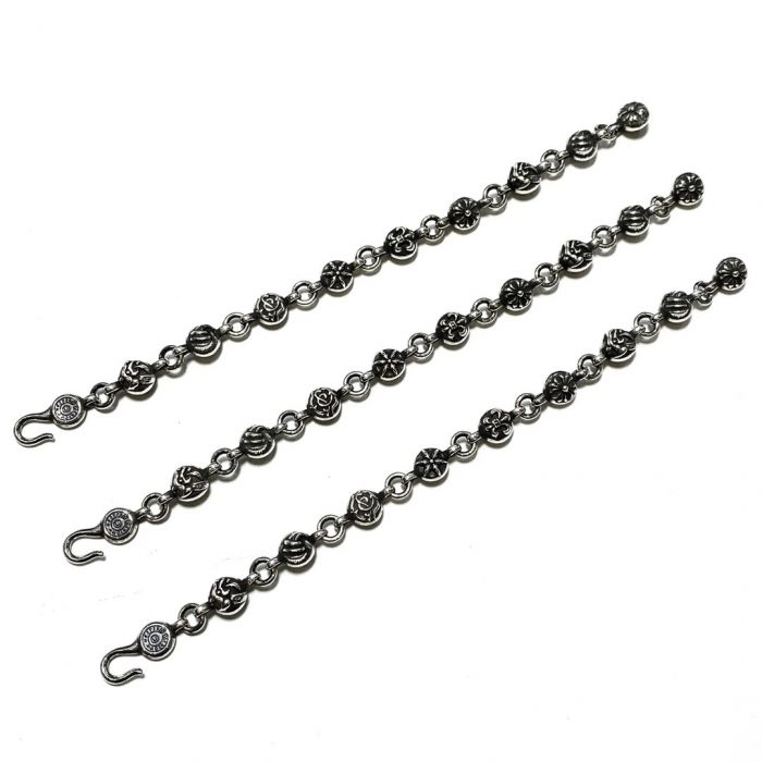 Chrome Hearts Six Elements Flower Bead Bracelet