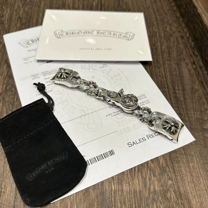 Chrome Hearts Cross Petal Lobster Watch Chain