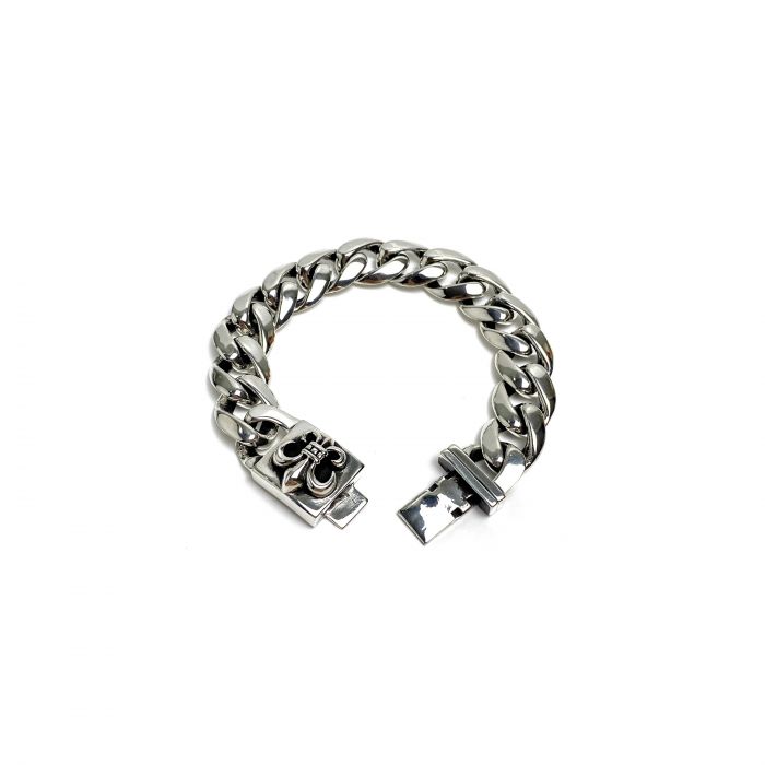 Chrome Hearts All-Gloss Small Brand Scout Flower Bracelet