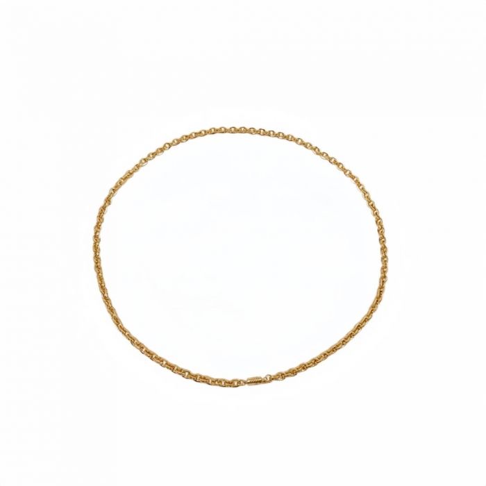 Chrome Hearts Gold-Plated Letter Necklace