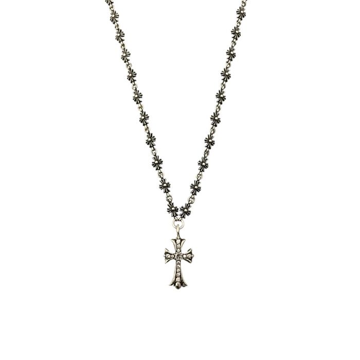 Chrome Hearts Diamond Cross Chain