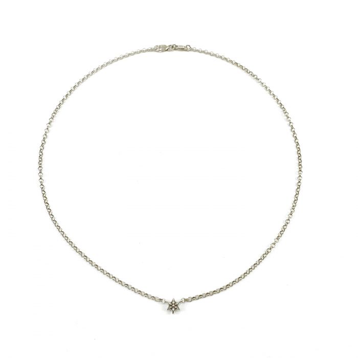 Chrome Hearts Six-Pointed Star Clavicle Necklace