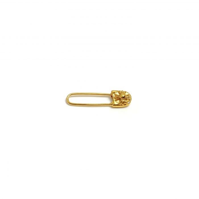 Chrome Hearts Gold-Plated Safety Pins