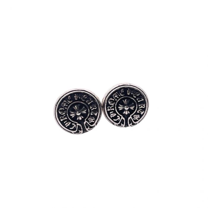 Chrome Hearts Horseshoe Flower Earrings