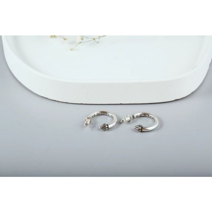 Chrome Hearts Small Halo Earrings