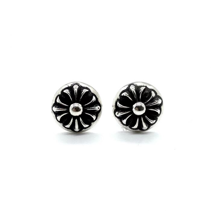 Chrome Hearts Cross Shield Earrings