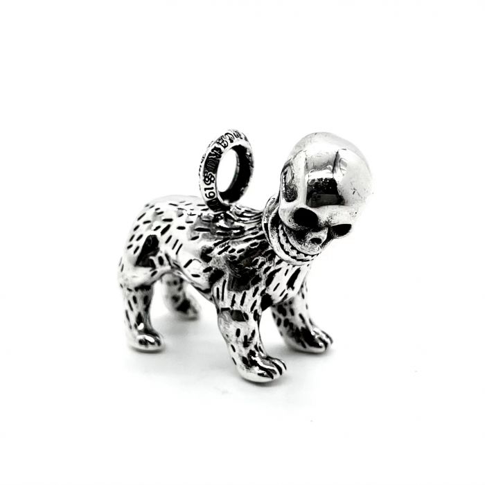 Chrome Hearts Skull Dog Pendant