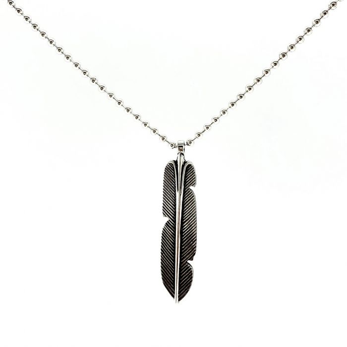 Chrome Hearts Chrome Hearts Feather Pendant