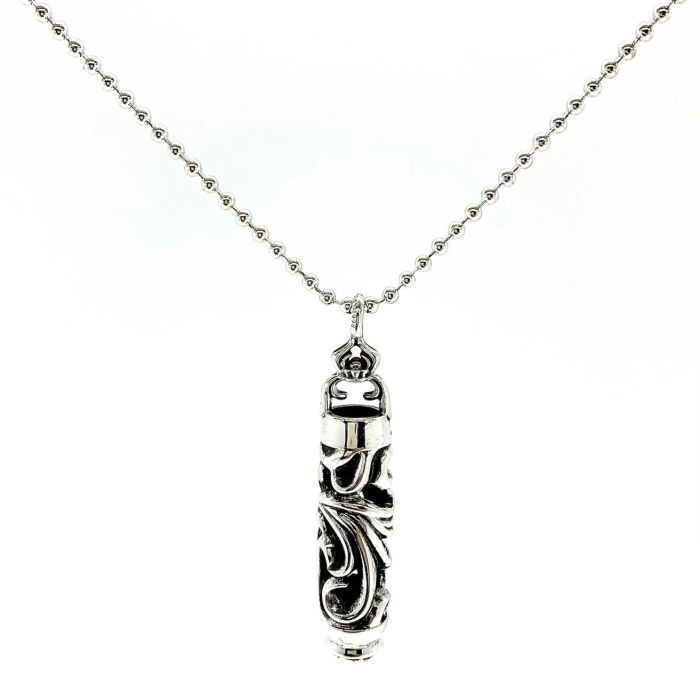Chrome Hearts Gtc Vine Hollow Column Pendant