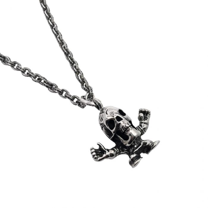 Chrome Hearts Large Strength Skull Pendant