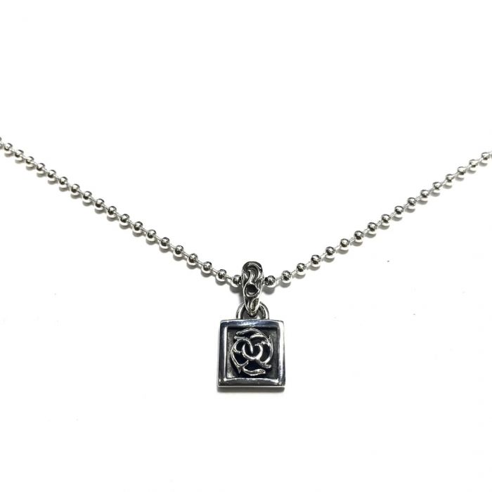 Chrome Hearts Vine Small Square Plaque Pendant