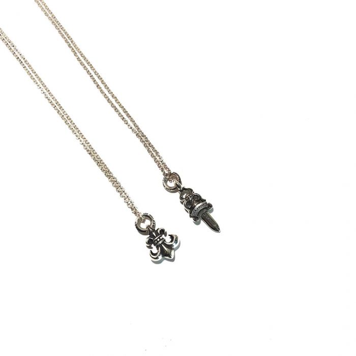Chrome Hearts Letter Ring Scout Flower Pendant