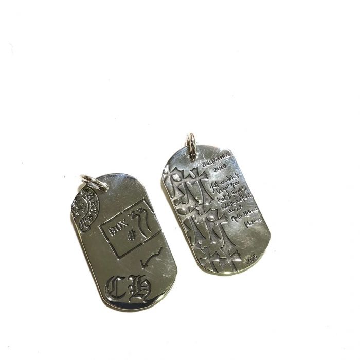 Chrome Hearts Qingshan Limited Edition Military Pendant